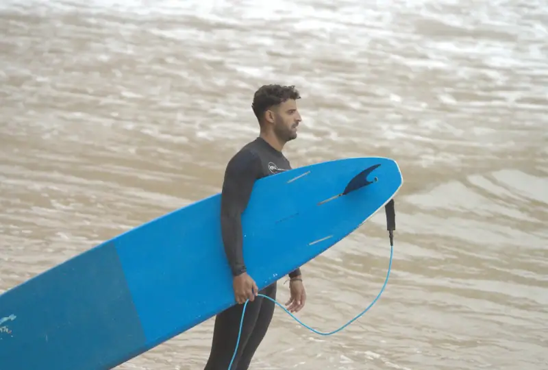 Surf, rooftop and daily life at Waves Hunter Surf House, Anza, Agadir