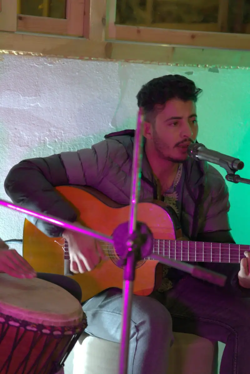 Surf, rooftop and daily life at Waves Hunter Surf House, Anza, Agadir