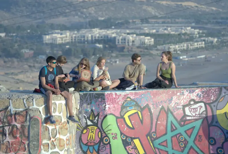 Surf, rooftop and daily life at Waves Hunter Surf House, Anza, Agadir