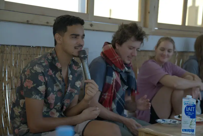 Surf, rooftop and daily life at Waves Hunter Surf House, Anza, Agadir