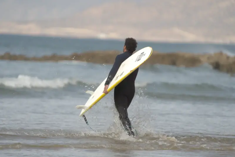 Surf, rooftop and daily life at Waves Hunter Surf House, Anza, Agadir